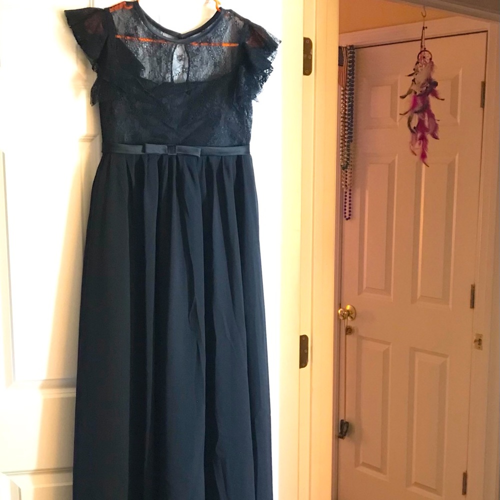 Long black dress